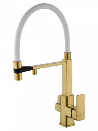 Смеситель для кухни Wonzon &amp; Woghand WW-88458012-BG（MW) цвет Брашированное золото