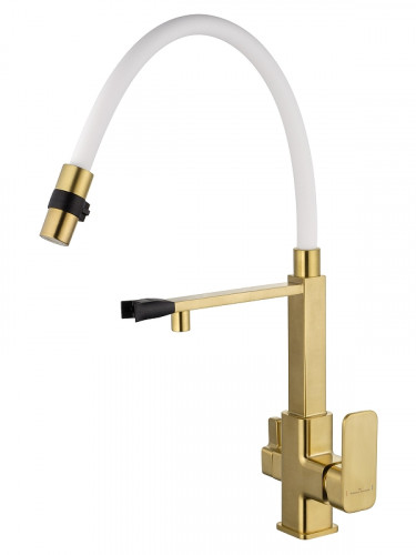 Смеситель для кухни Wonzon &amp; Woghand WW-88458012-BG（MW) цвет Брашированное золото