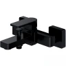 Смеситель для ванны Omnires Baretti BA7830BL Черный матовый на стену