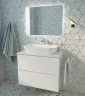 Зеркало Marka One Amour 80 У98566 с подсветкой с сенсорным выключателем