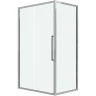 Душевой уголок Grossman Cosmo 130х70 120.K33.02.1370.10.00 профиль Хром стекло прозрачное