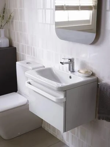 Тумба под раковину Ideal Standard Tonic II 50 R4301WG подвесная цвет Lacquered White Glossy (Белый лак глянцевый)