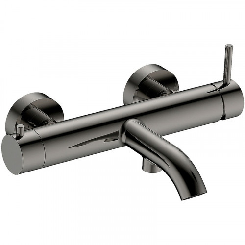 Смеситель для ванны AQUAme Siena AQM6212GM Оружейный металл латунь на стену