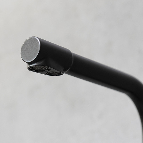 Смеситель для кухни Lemark Expert LM5061BL Черный матовый нержавеющая сталь