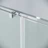 Душевая дверь Grossman Cosmo 130 100.K33.02.130.10.02 профиль Хром стекло шиншилла