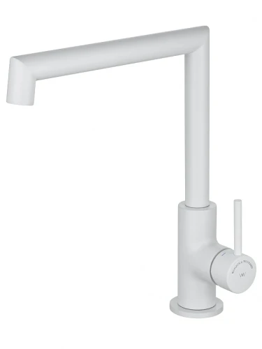 Смеситель для кухни Wonzon & Woghand WW-L1005-MW цвет Белый матовый