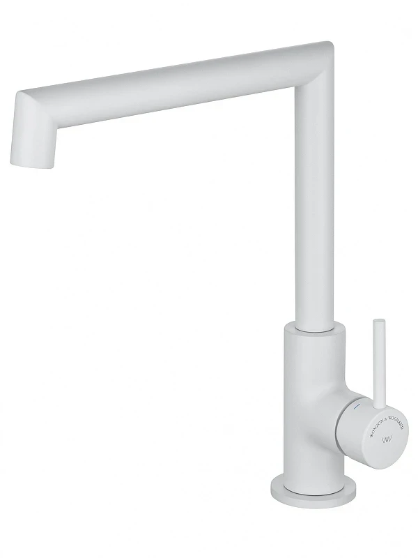 Смеситель для кухни Wonzon & Woghand WW-L1005-MW цвет Белый матовый