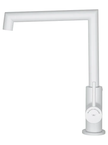 Смеситель для кухни Wonzon & Woghand WW-L1005-MW цвет Белый матовый