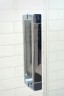 Душевой уголок Omnires Soho 120х80 L/R CLP12X + CLR80X профиль Хром стекло прозрачное