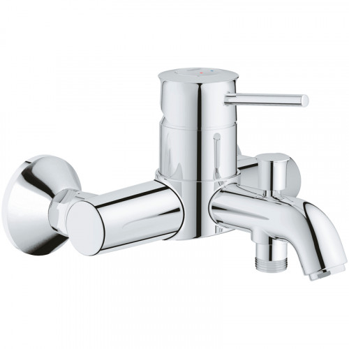 Смеситель для ванны Grohe BauClassic 32865000 Хром латунь на стену