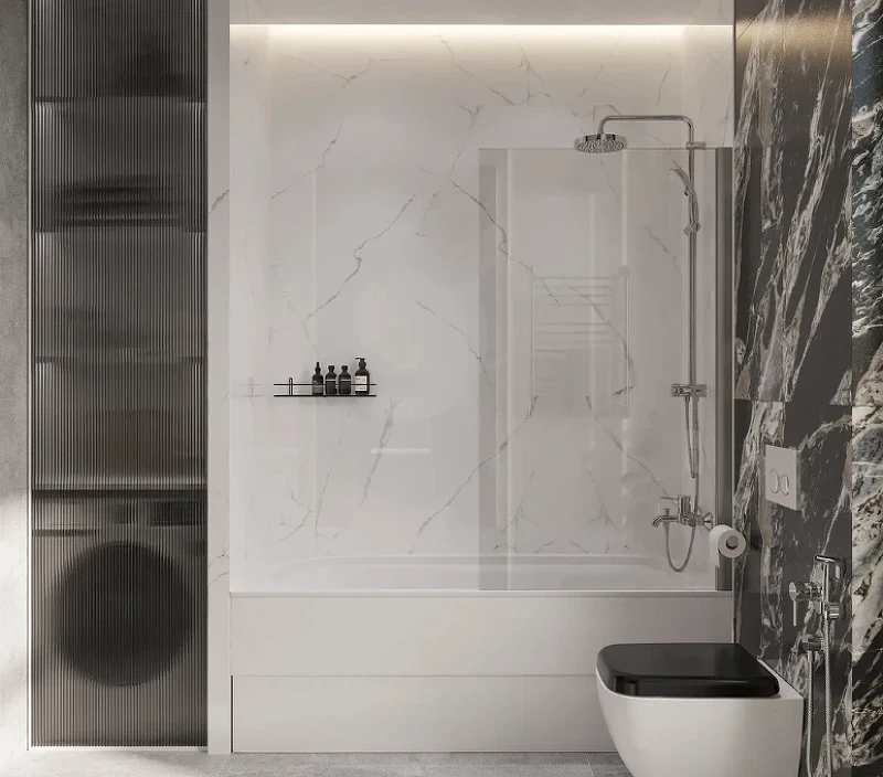 Смеситель для ванны Grohe BauClassic 32865000 Хром латунь на стену