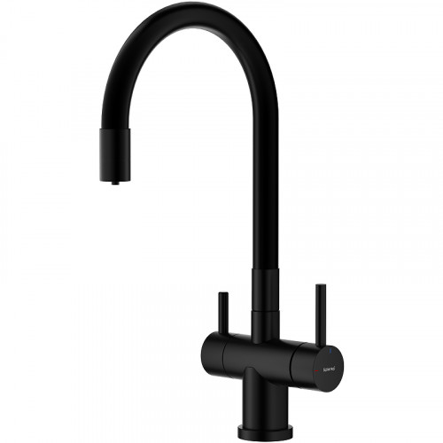 Смеситель для кухни Splenka S70.64.06 Черный матовый латунь