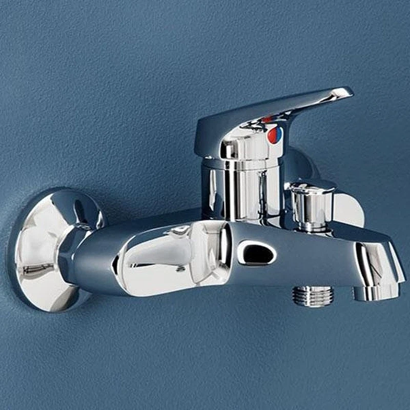 Смеситель для ванны Aquanet Round Handle SD90701 Хром