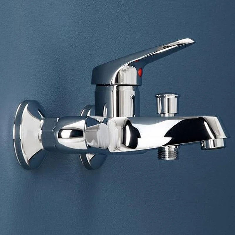 Смеситель для ванны Aquanet Round Handle SD90701 Хром