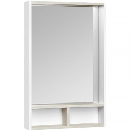 Зеркало Aquaton Йорк 55 1A173202YOAV0 Белое Ясень фабрик