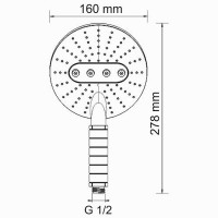 Ручной душ WasserKRAFT A059 Хром