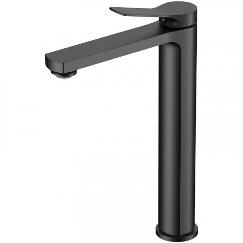 Смеситель для раковины Vincea Arco VBF-4AR02MB Черный матовый латунь