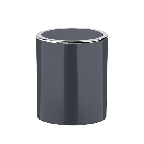 Ведро для мусора Fixsen Round Gray FX-453-6 цвет Серый