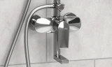 Душевая система WasserKRAFT A166.116.137.010.CH Хром латунь на стену