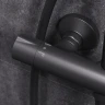 Комплект душевого уголка с душевой системой и аксессуарами AM.PM Gem S 120x80 WK93ER профиль Черный матовый стекло прозрачное