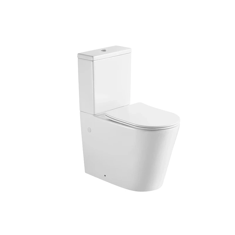 Унитаз компакт Aquatek Оберон AQ1273H-00 цвет Белый с бачком и сиденьем Микролифт