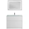 Тумба под раковину BelBagno Kraft 100 KRAFT-1000-2C-PIA-BO Bianco Opaco МДФ / ЛДСП