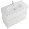 Тумба под раковину BelBagno Kraft 100 KRAFT-1000-2C-PIA-BO Bianco Opaco МДФ / ЛДСП