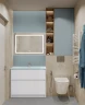 Тумба под раковину BelBagno Kraft 100 KRAFT-1000-2C-PIA-BO Bianco Opaco МДФ / ЛДСП
