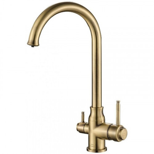 Смеситель для кухни ZorG Steel Hammer SH763BRONZE