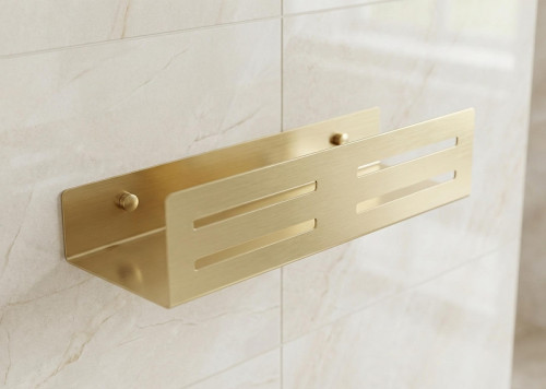Металлическая полка Benesque Lumiere 70010204 цвет Латунь брашированная