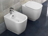 Унитаз Hatria Fusion 48 YXZK приставной без сиденья фаянс приставной