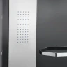 Душевая кабина Orans SR-89101LS Black LH 100x100 L 89101LBLH с паром и гидромассажем