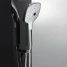 Душевая кабина Orans SR-89101LS Black LH 100x100 L 89101LBLH с паром и гидромассажем
