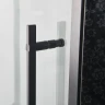 Душевая кабина Orans SR-89101LS Black LH 100x100 L 89101LBLH с паром и гидромассажем