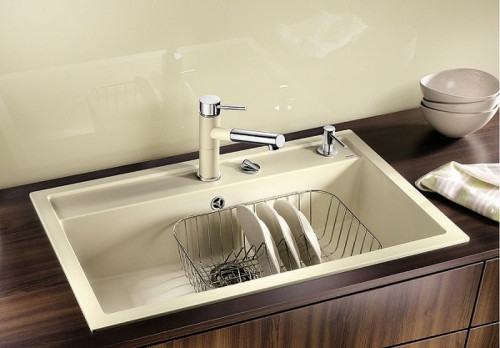 Кухонная мойка Blanco Dalago 8 516633 Белая искусственный камень (литьевой мрамор) встраиваемый