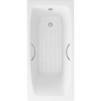 Чугунная ванна Delice Repos 170x70 DLR220508R-AS с ручками с антискользящим покрытием