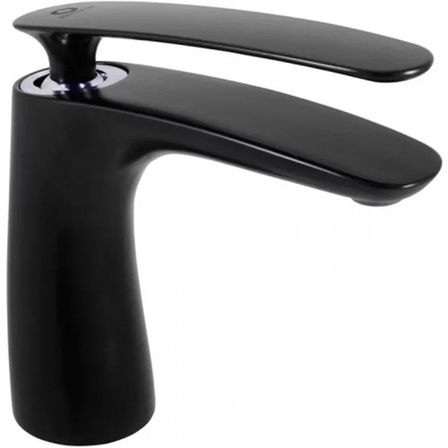 Смеситель для раковины Rav Slezak Tigris TG126.5CMATC Черный матовый Хром