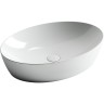 Раковина-чаша Ceramicanova Element 61 CN5018 Белая фарфор накладная