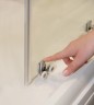 Душевой уголок Ravak Blix BLSCP4-80 80х80 X3BM40300Z1 профиль Черный стекло Transparent