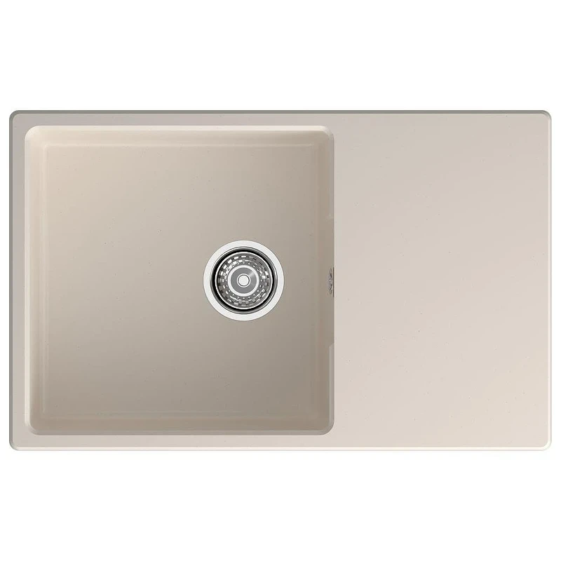 Кухонная мойка GranFest Urban 678L белый цвет Белый