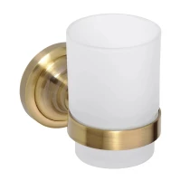 Стакан для зубных щеток Bemeta Retro bronze 144110017 Бронза