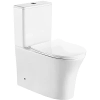 Унитаз компакт Ceruttispa Adige CT7836 с бачком и сиденьем Микролифт фаянс напольный