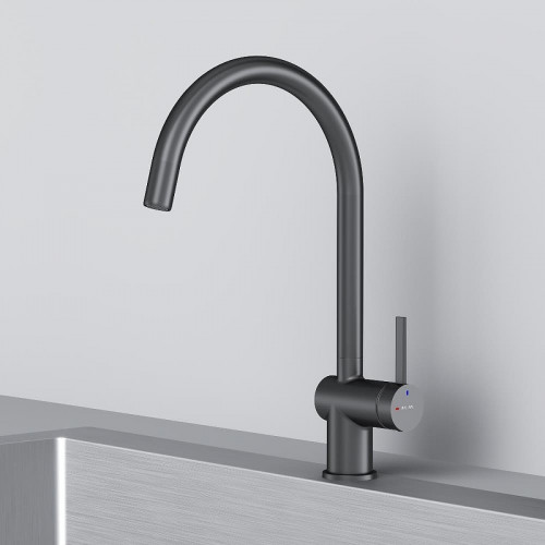 Смеситель для кухни AM.PM Func F8F07022 цвет Черный