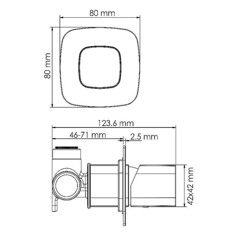 Душевая система WasserKRAFT Nuthe A9151.265.315.219.162.327.242.217 Черная матовая