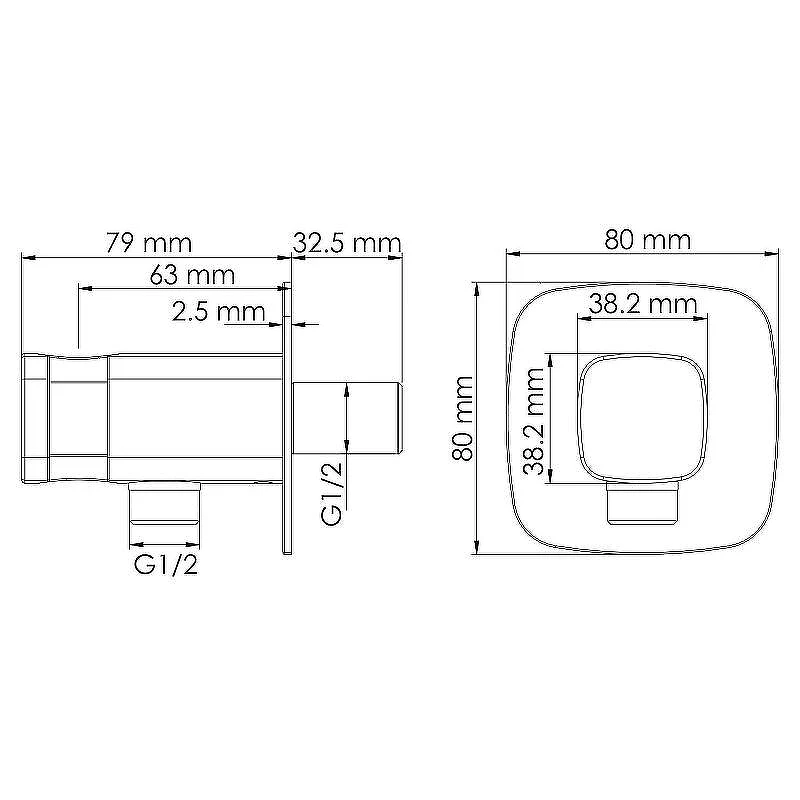 Душевая система WasserKRAFT Nuthe A9151.265.315.219.162.327.242.217 Черная матовая