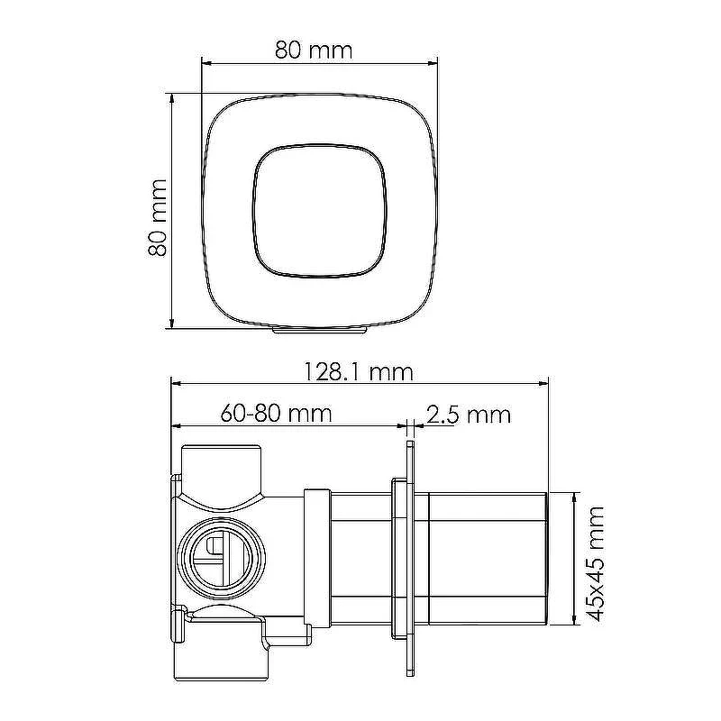 Душевая система WasserKRAFT Nuthe A9151.265.315.219.162.327.242.217 Черная матовая