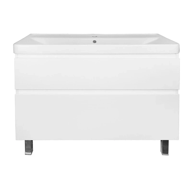 Тумба с раковиной Azario Мила 100 CS00089954 цвет Белый