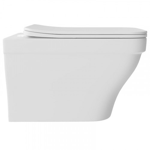 Унитаз Aqueduto Esteta EST0120 подвесной цвет Белый матовый с сиденьем Микролифт