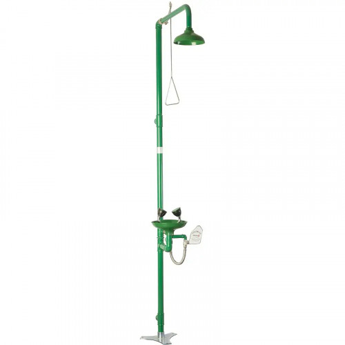 Верхний душ Nofer SC700 с раковиной для промывки глаз цвет Зеленый