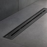 Душевой лоток WasserKRAFT Нааб (Naab) 86D60GR с решеткой цвет Графит